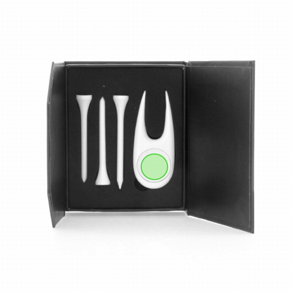 Branding diagram for Golf accessories set Grent – Diameter of circular area