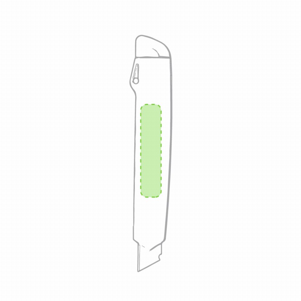 Branding diagram for Cutter knives Koltom – Rearwards