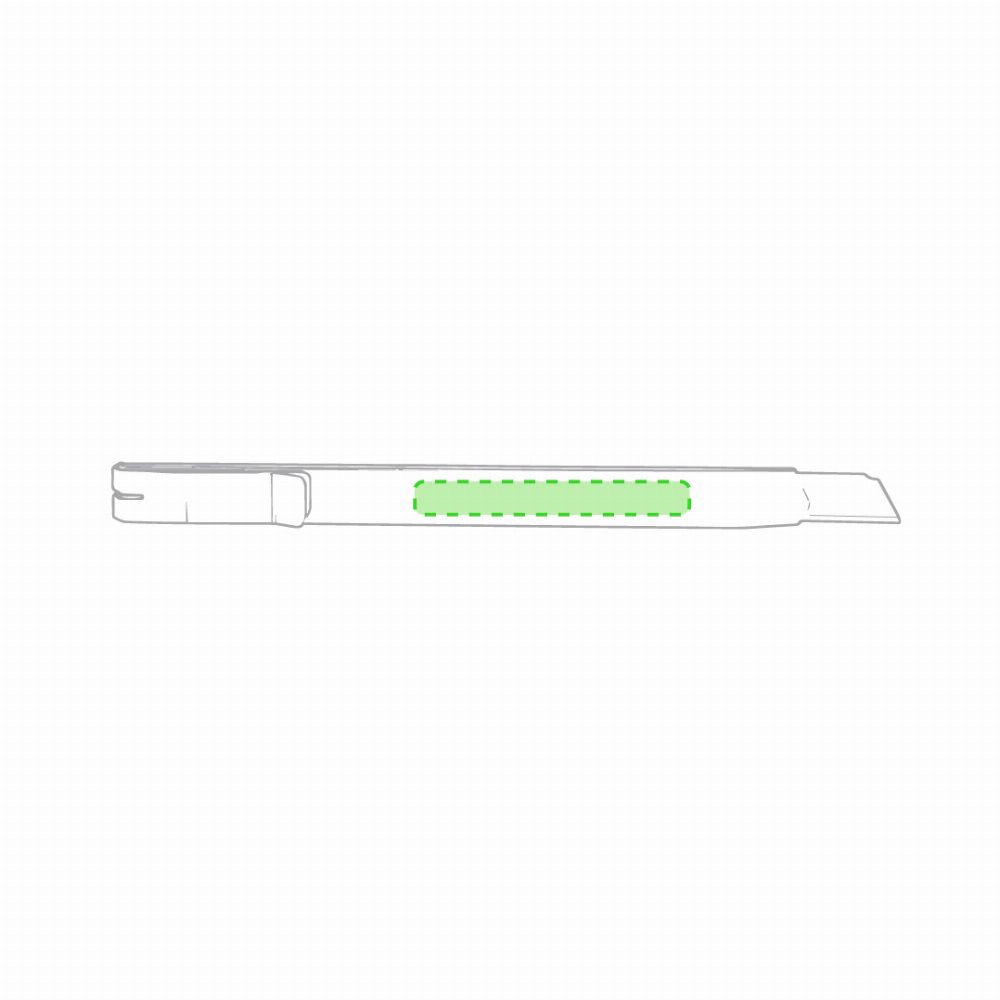 Branding diagram for Stainless steel cutter knives Fainel – Rearwards