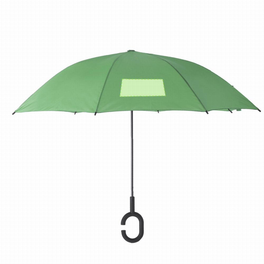 Branding diagram for Turning umbrella with fibreglass ribs Hamfrey – In a panel