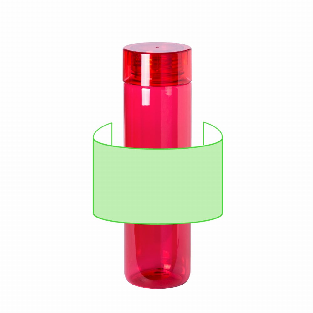 Branding diagram for Drinking bottle of tritane, 780 ml Lobrok – Around the body