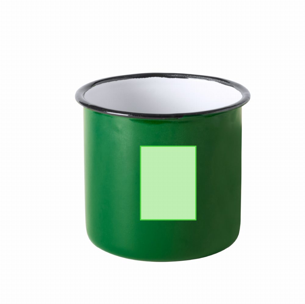 Branding diagram for cup of metal, 380 ml Wilem – Area 3