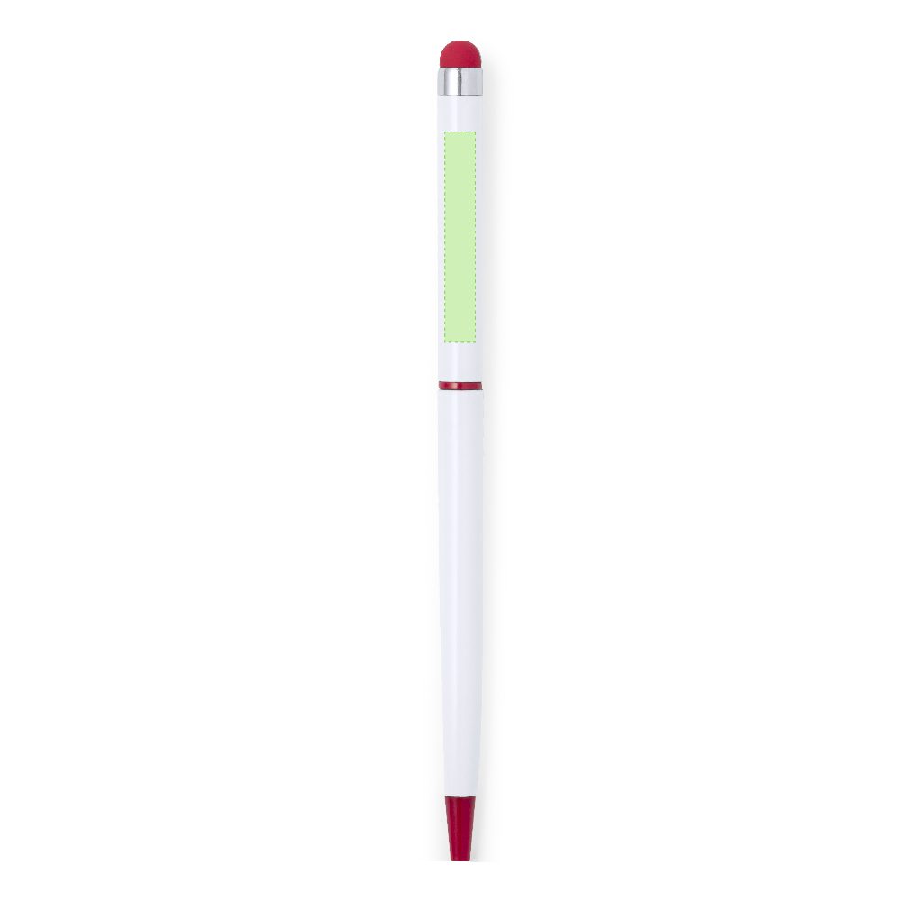 Druckskizze für Touchpen Kugelschreiber aus Aluminium Duser – Fläche 3