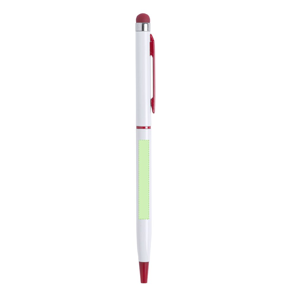 Druckskizze für Touchpen Kugelschreiber aus Aluminium Duser – Fläche 5