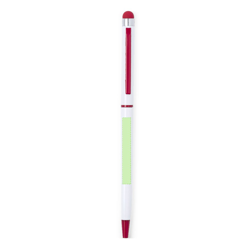 Druckskizze für Touchpen Kugelschreiber aus Aluminium Duser – Fläche 7