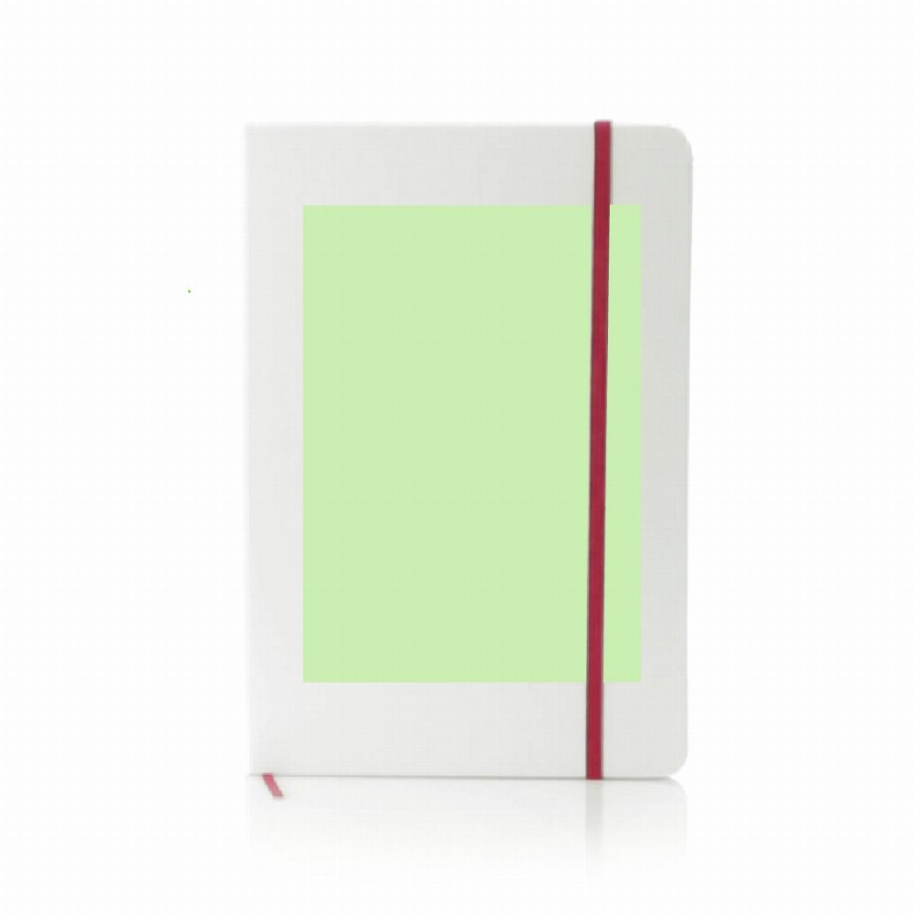 Branding diagram for Notebook Kaffol – Cover