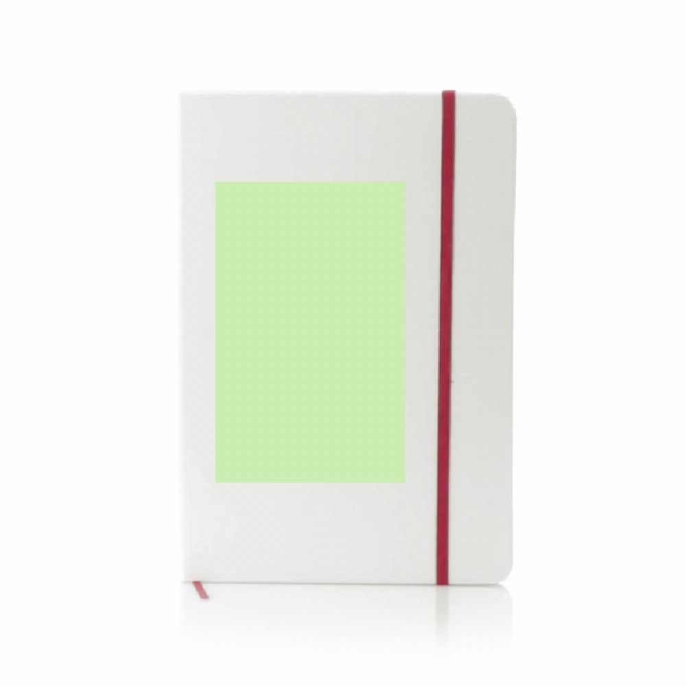 Branding diagram for Notebook Kaffol – Cover