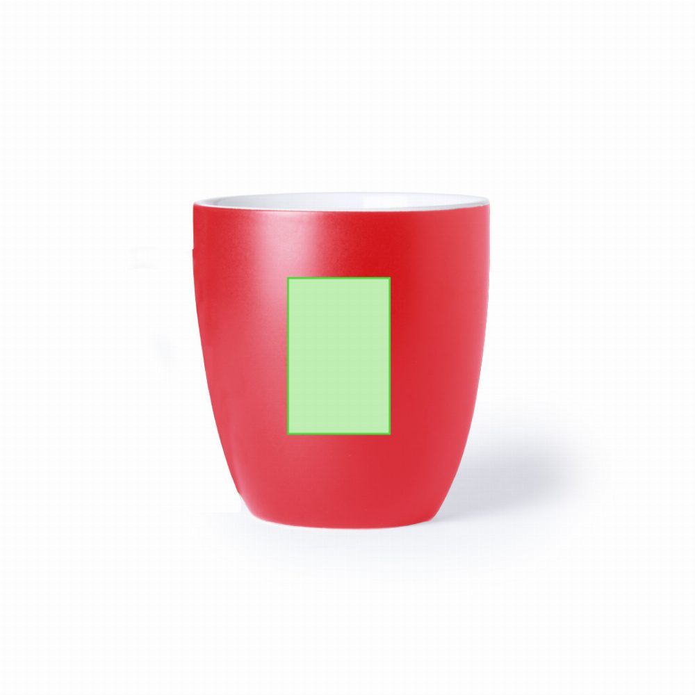 Druckskizze für Keramiktasse 470 ml Mabery – mittige Markierungsfläche