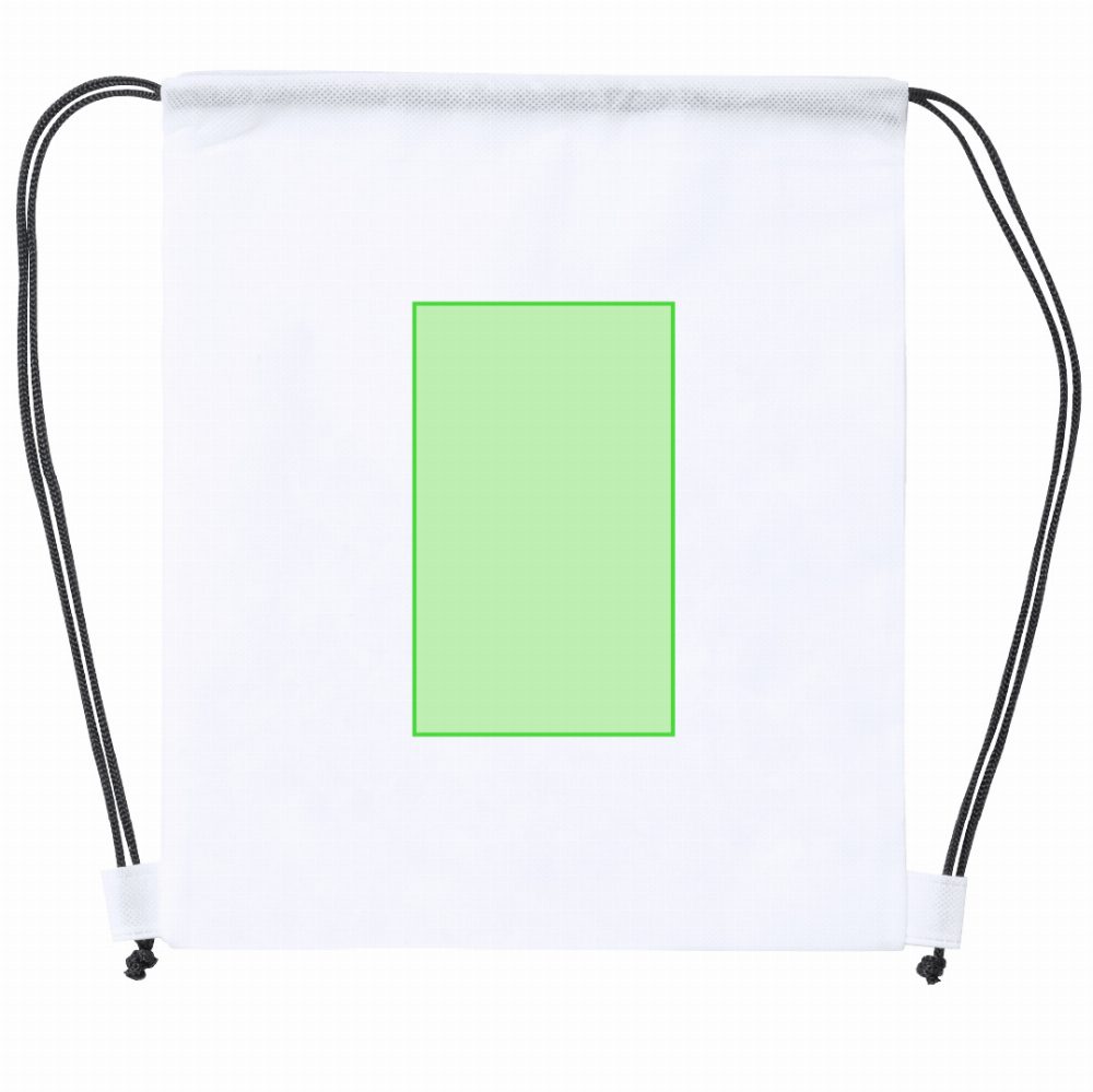 Branding diagram for Children's gym bags for coloring with crayons Wizzy – Page B