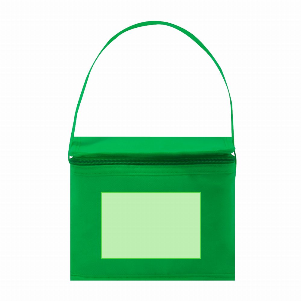 Branding diagram for Non-woven cooler bag Hertum – Lateral area