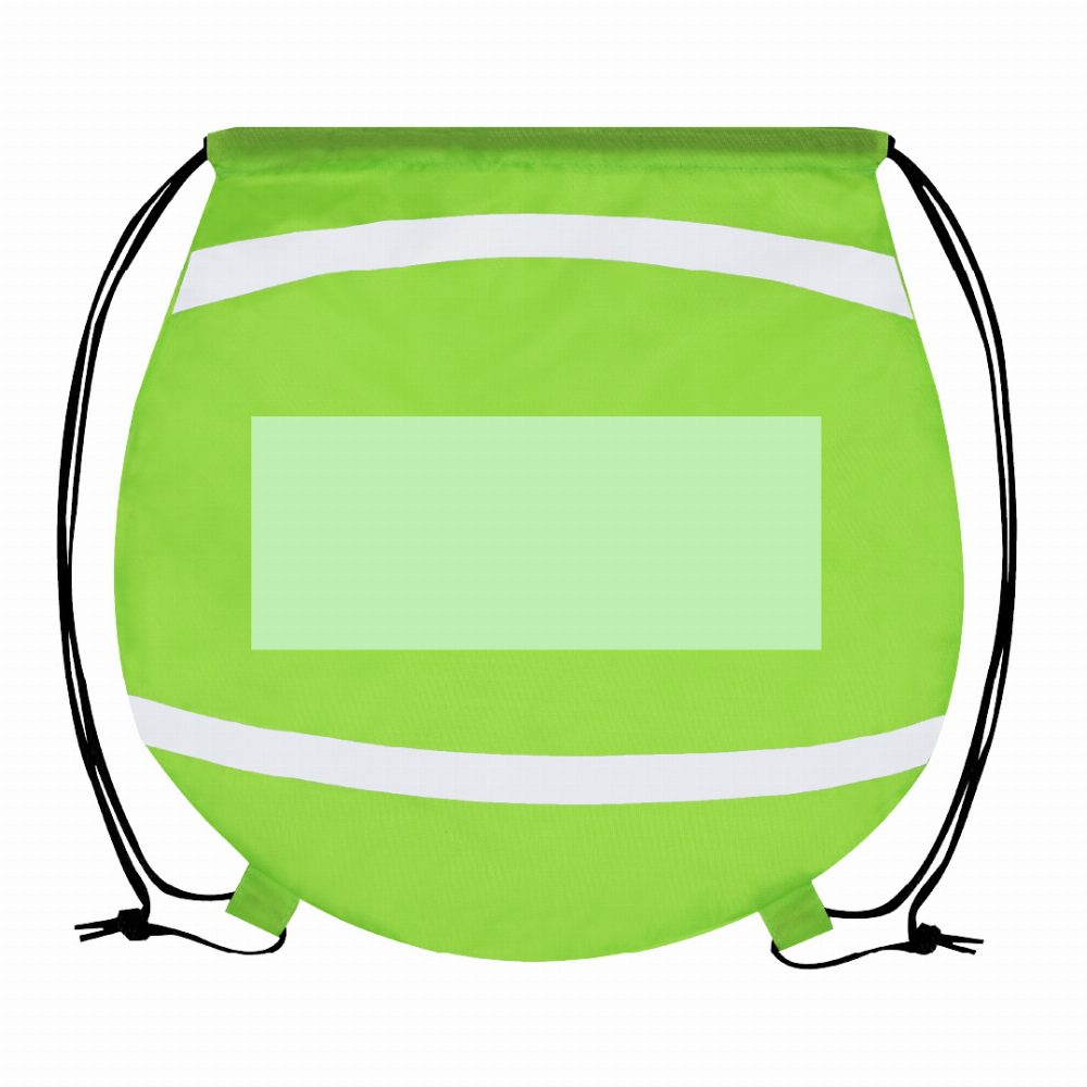 Druckskizze für Turnbeutel Naiper Tennis – Zentriert Tennis/Basketball