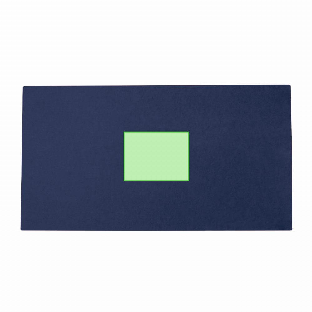 Branding diagram for Microfibre towels Bayalax – Centered side A or B