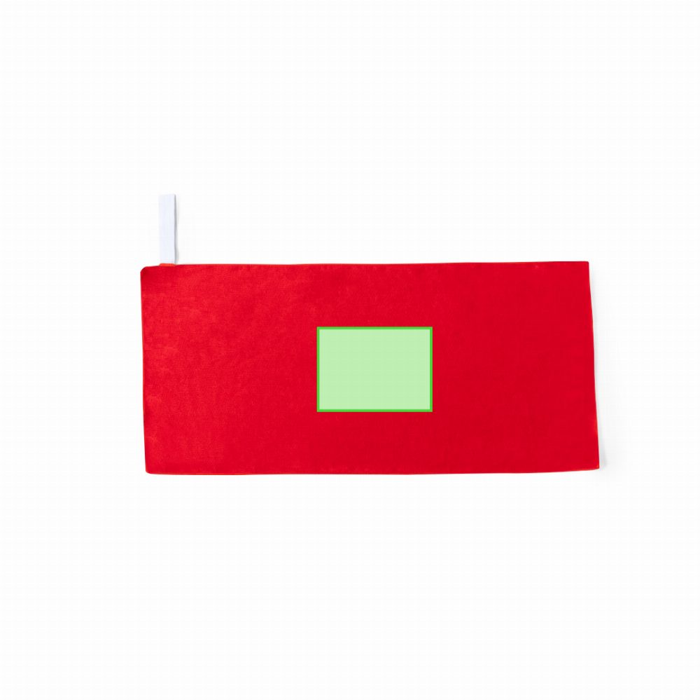 Druckskizze für Mikrofaserhandtuch Kefan – Zentriert Seite A oder B