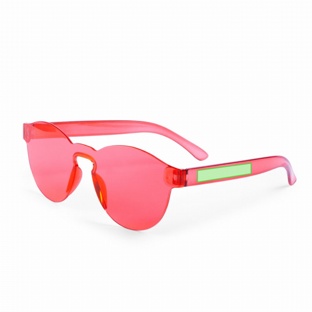 Branding diagram for Sunglasses Tunak – On the left pen