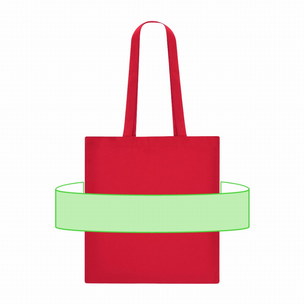 Branding diagram for Cotton shopping bag Turkal – Page A
