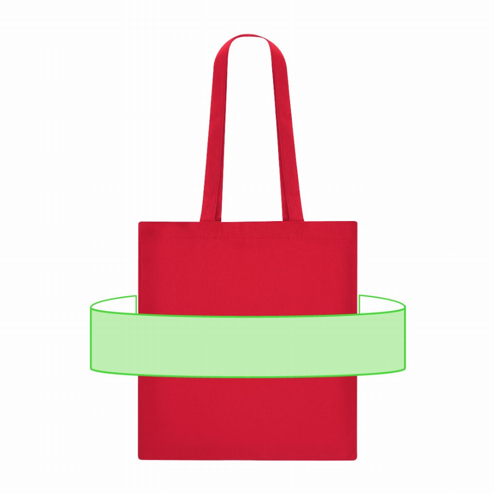 Branding diagram for Cotton shopping bag Turkal – Page B