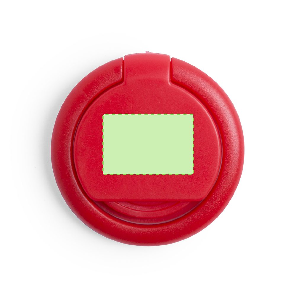 Branding diagram for Mobile phone stands Quiton – Front side A