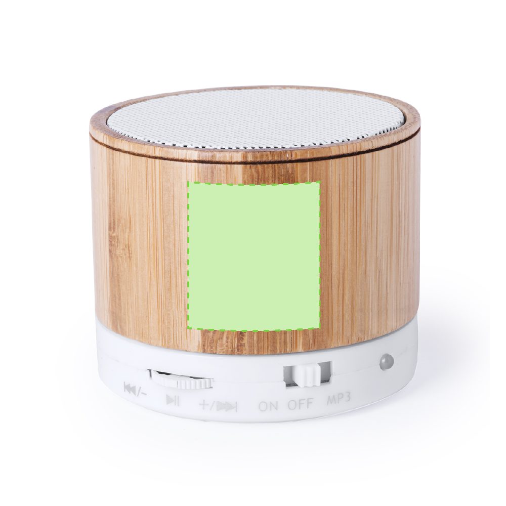 Branding diagram for Bluetooth speaker 3 W Kaltun – On the side,