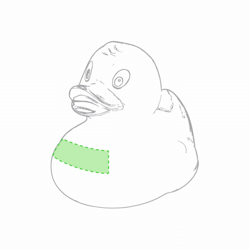 Branding diagram for Bathing duck Koldy – Area 1