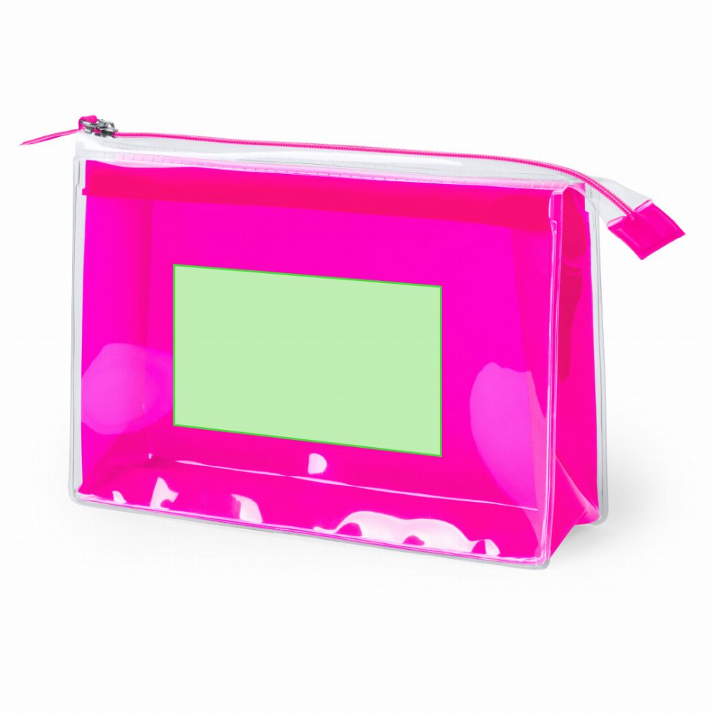 Branding diagram for Cosmetic bag Pelvar – Central marking surface