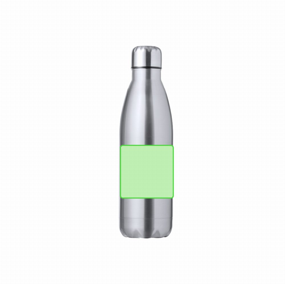 Druckskizze für Trinkflasche aus Edelstahl, 790 ml Rextan – Vorderseite