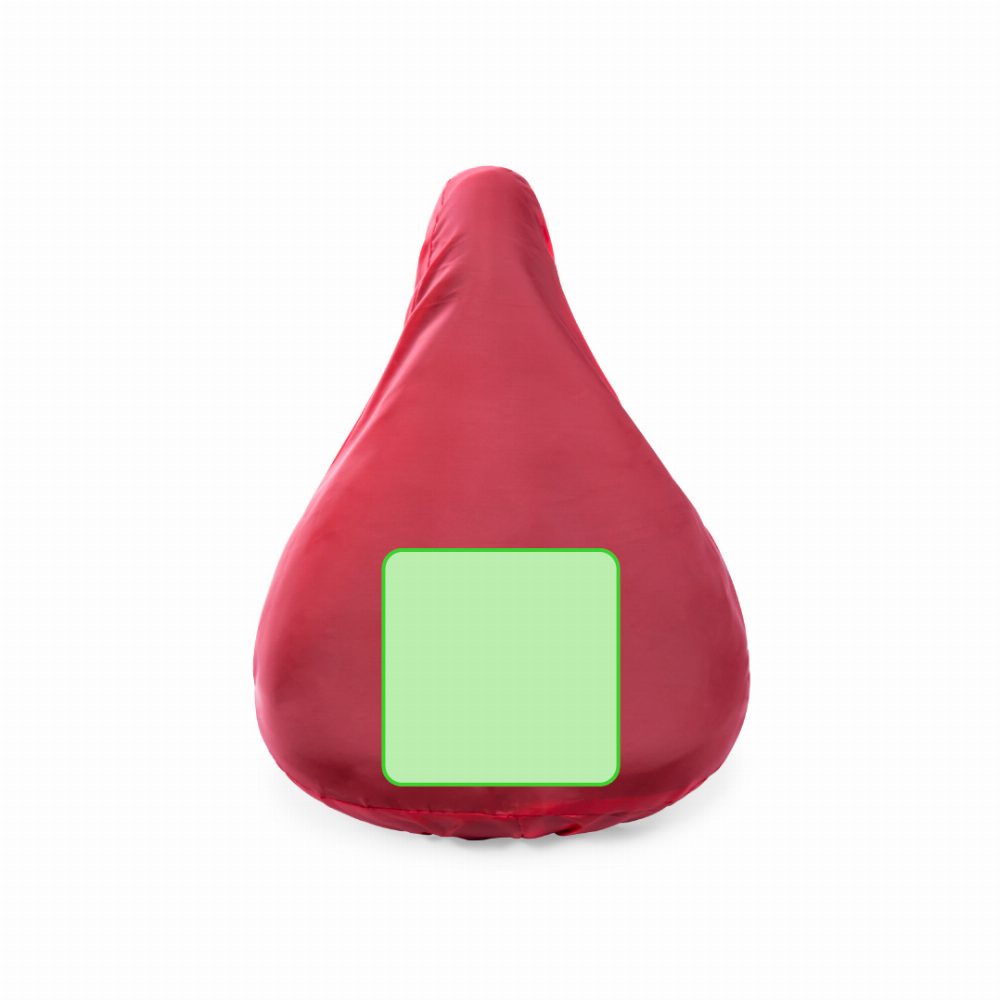 Branding diagram for Bicycle saddle cover Lespley – Large area centered