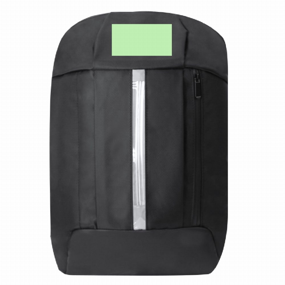 Branding diagram for Bicycle Backpack with LED Blinker Dontax – Centred on