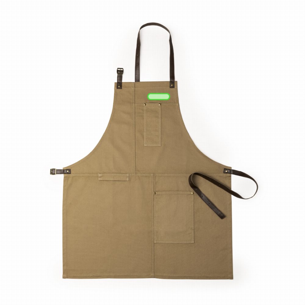 Branding diagram for Apron of artificial leather Vurcex – Upper left corner