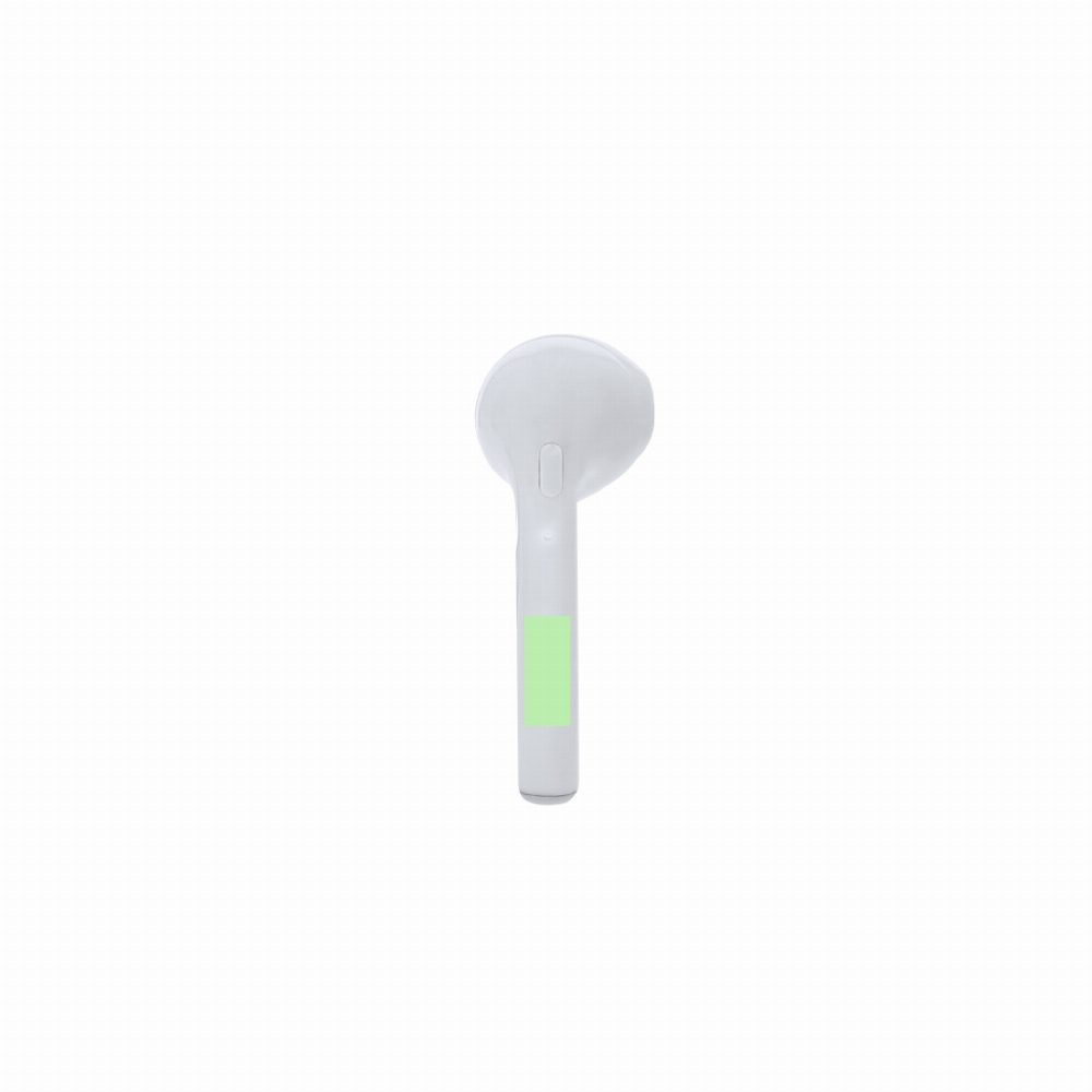 Branding diagram for Bluetooth headphones with Powerbank Molik – Left headphones underside
