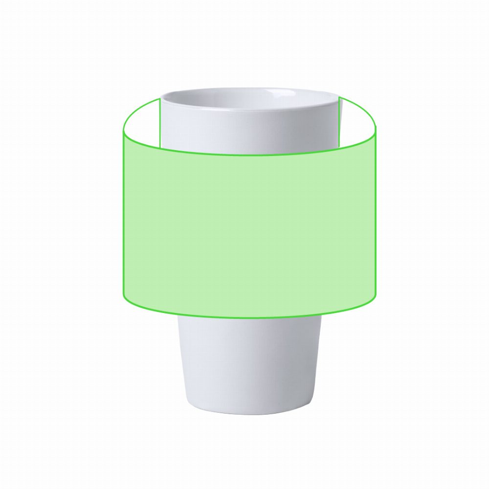 Druckskizze für Keramiktasse 480 ml Korpus – Auf Seite A