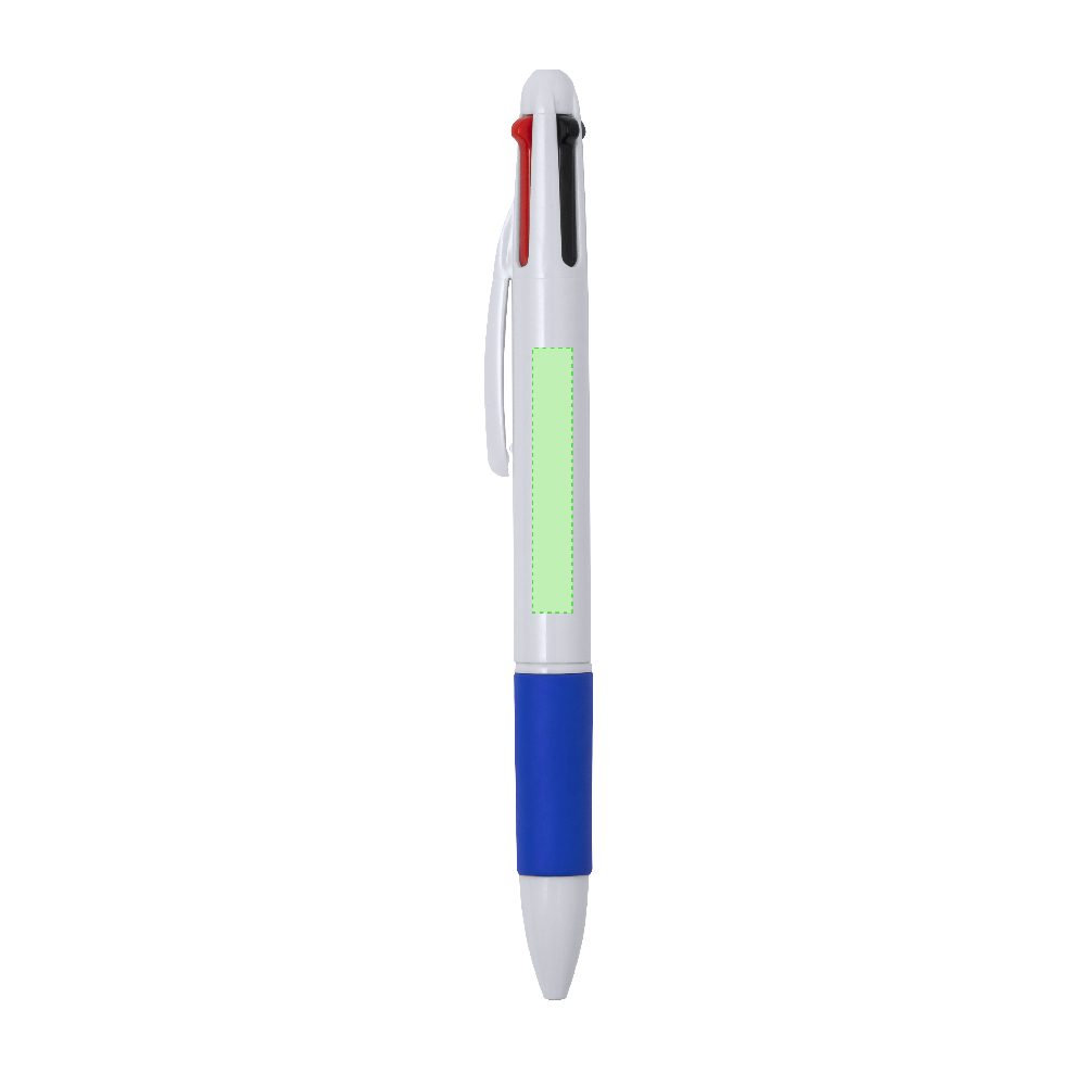 Branding diagram for Multi-colour ballpoint pens Clessin – Area 1