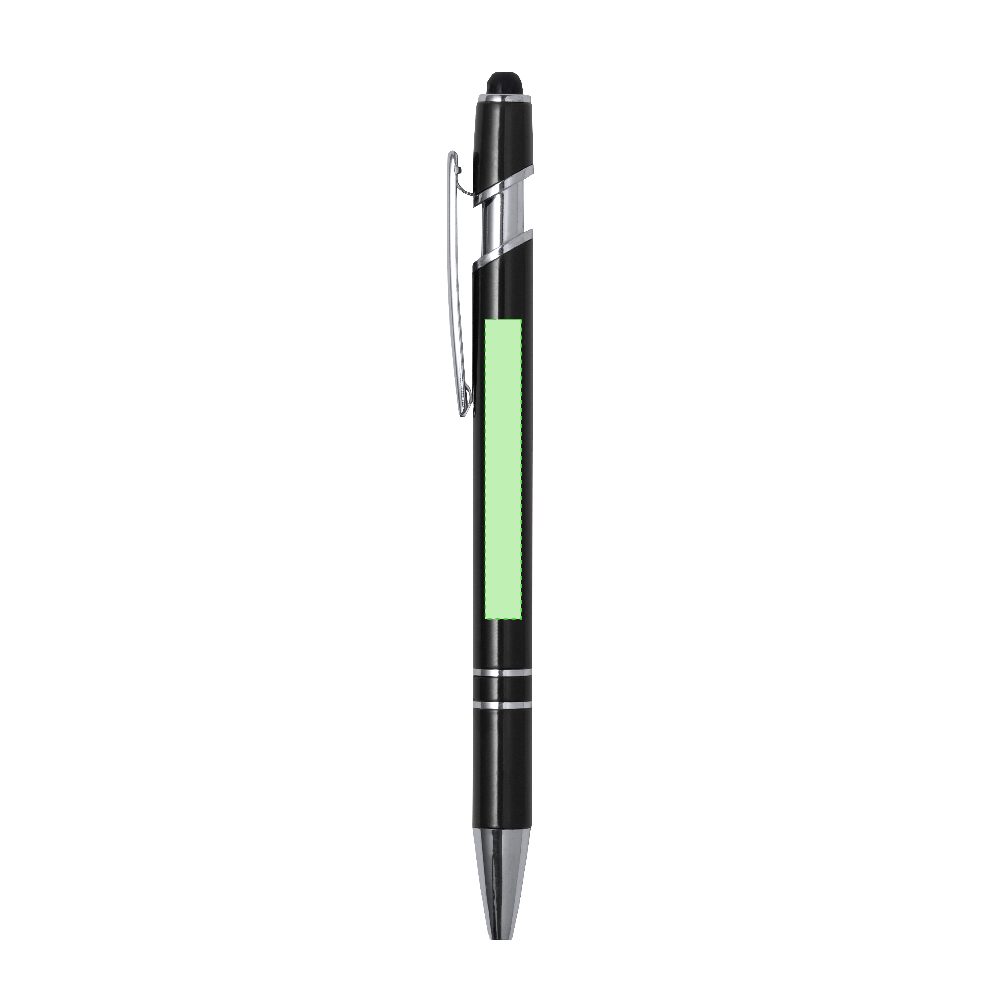 Druckskizze für Touchpen Kugelschreiber mit Druckmechanik Parlex – Fläche 1
