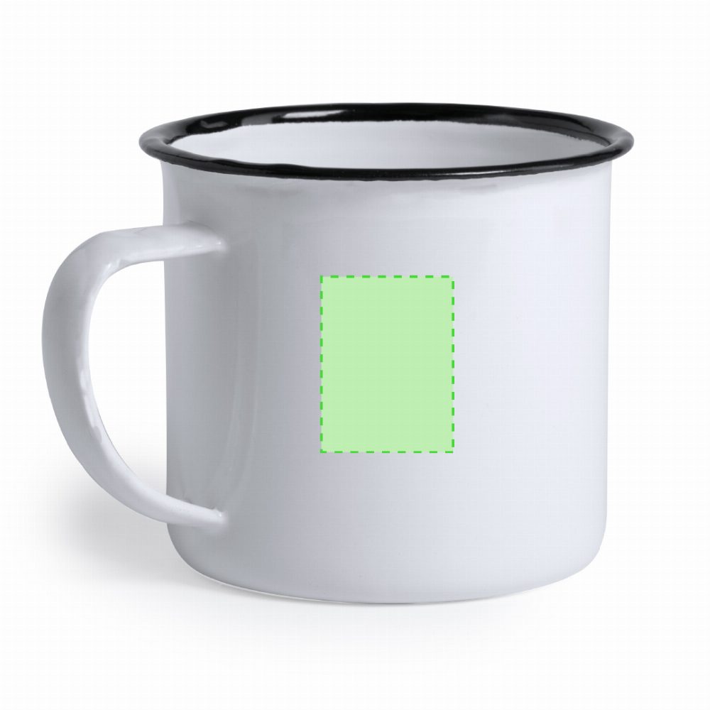 Branding diagram for cup for metal sublimation printing, 380 ml Kantol – Page 1