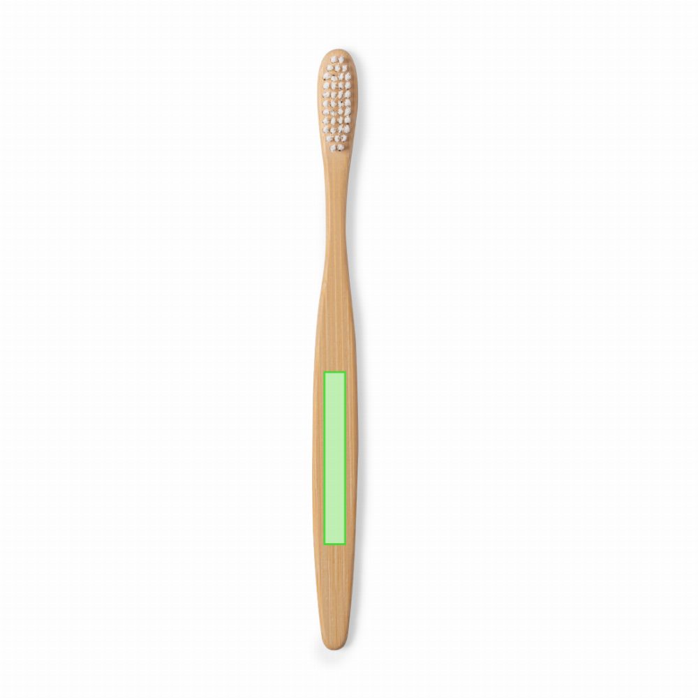 Branding diagram for Bamboo toothbrush Lencix – Handle