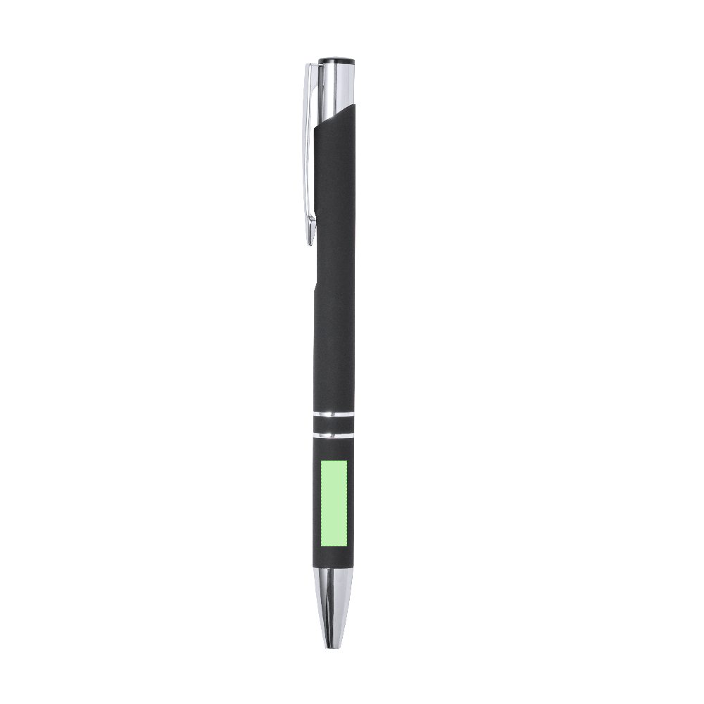 Branding diagram for Aluminium ballpoint pens, with printing mechanism Zromen – Area 5