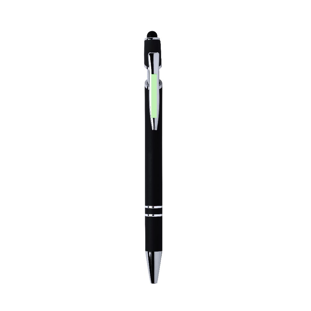 Branding diagram for Aluminium ballpoint pens with printing mechanism Lekor – Area 5