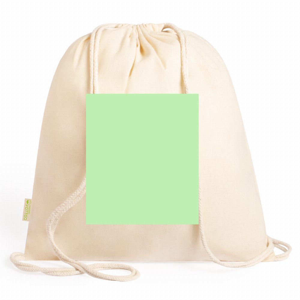 Branding diagram for Cotton drawstring bag bags Tibak – Page B