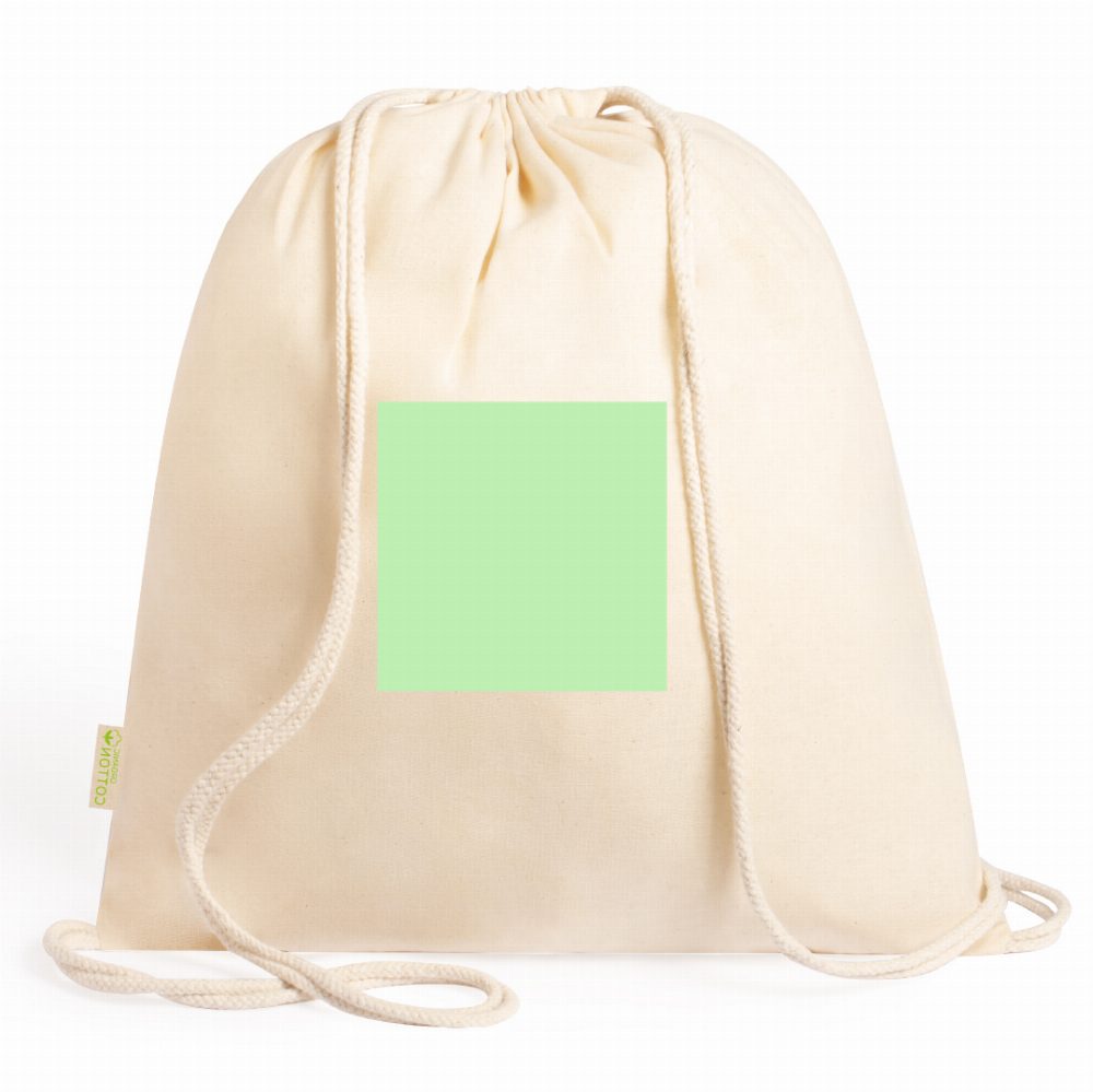 Branding diagram for Cotton drawstring bag bags Tibak – Page B