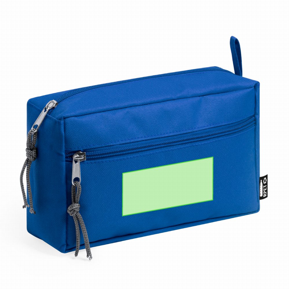 Branding diagram for Cosmetic bag made of RPET Kopel – In the bag