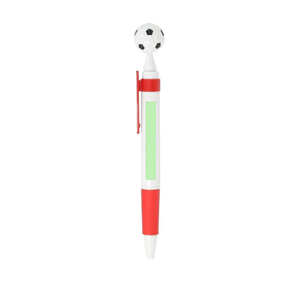 Branding diagram for Ballpoint pens with printing mechanism Basley – Area 1
