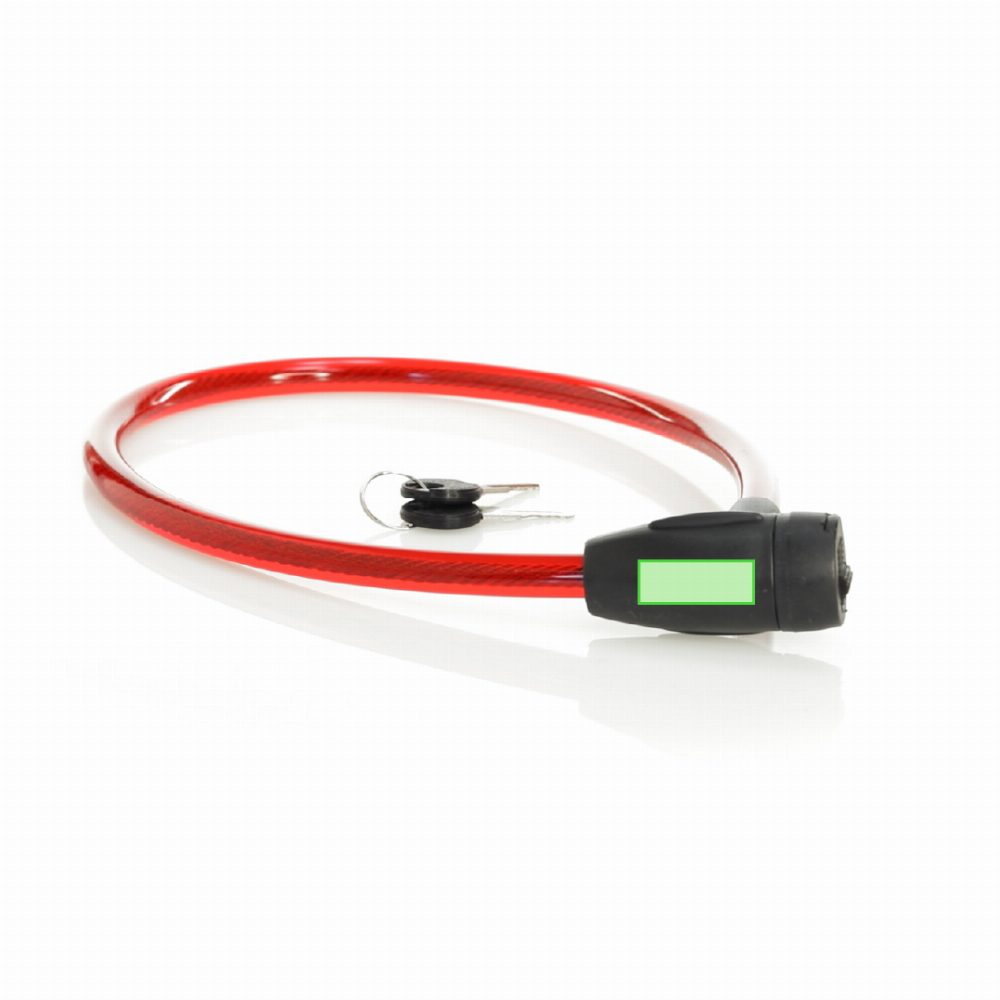 Branding diagram for Luggage lock Triyo – When closed