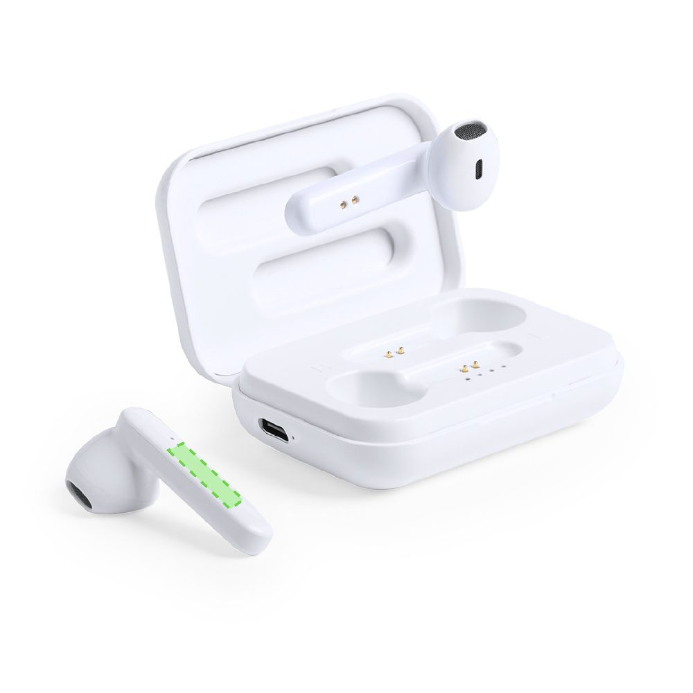 Druckskizze für Bluetooth In Ear Kopfhörer Protex – Zentrierter seitlicher Hörer