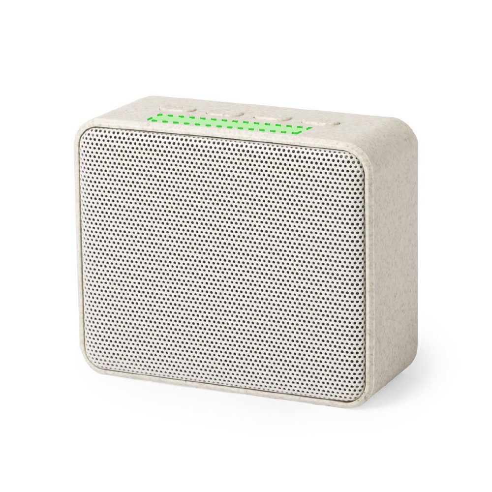 Branding diagram for Bluetooth speaker 3 W Dadil – Area 1