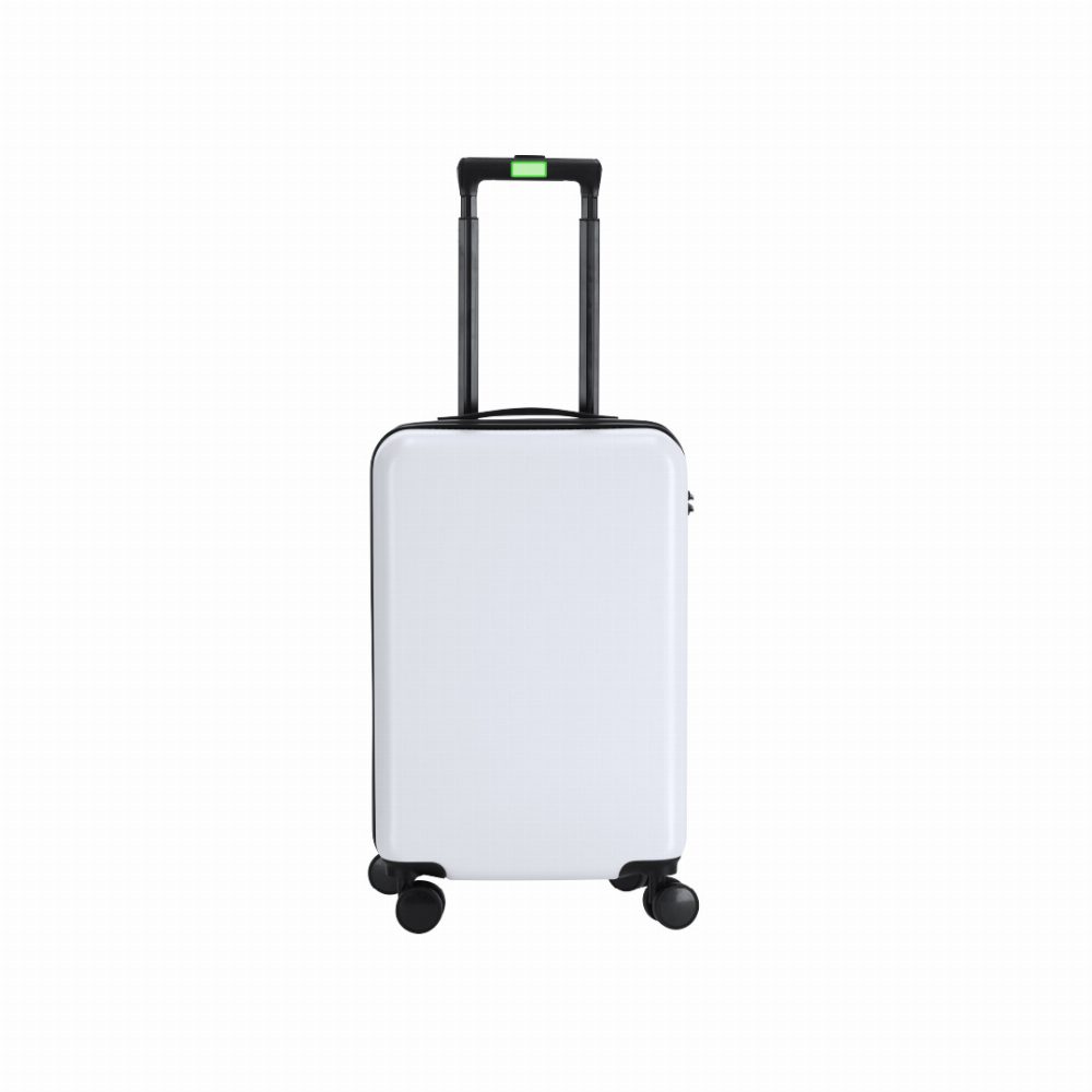 Branding diagram for Travelling suitcases Hessok – In the handle of the car