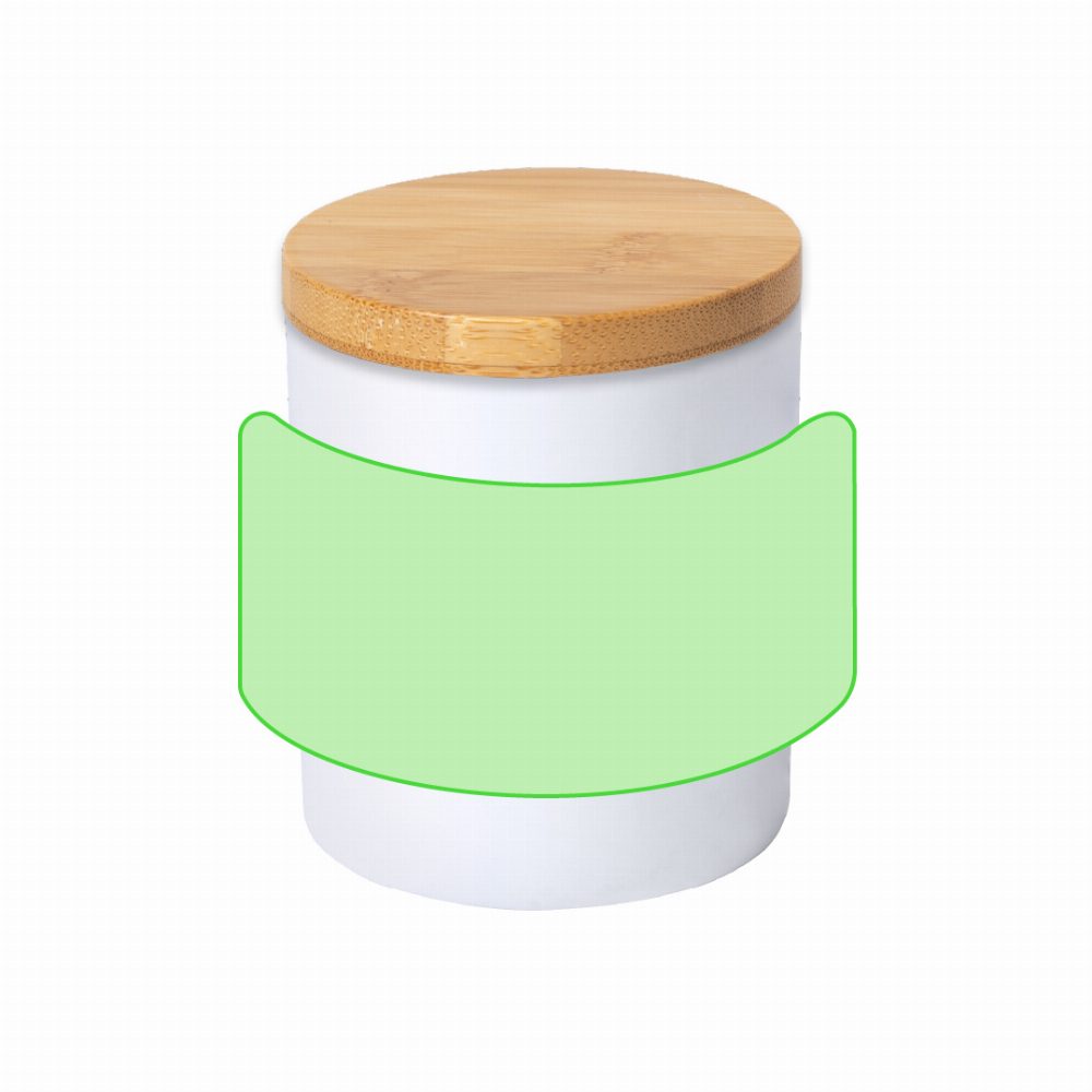 Branding diagram for Ceramic cup 370 ml Yotel – Around the Cup
