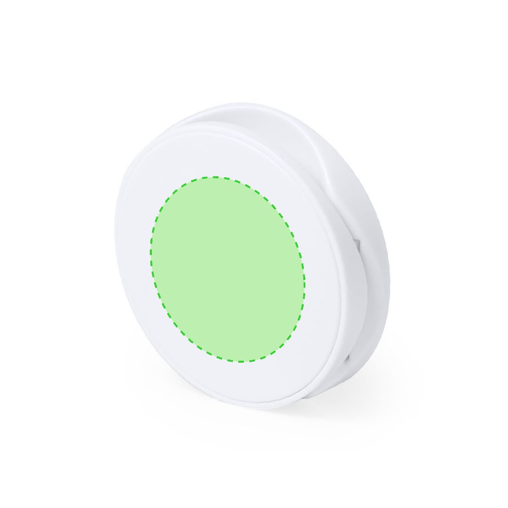 Branding diagram for Self-adhesive handheld hand grip with standing function Hunabik – Focuses on the circle