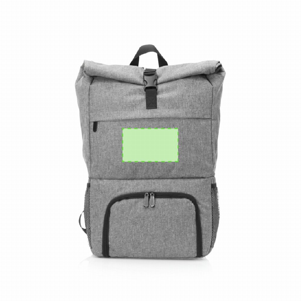 Branding diagram for Cooling backpack Howar – Decompresses the main surface