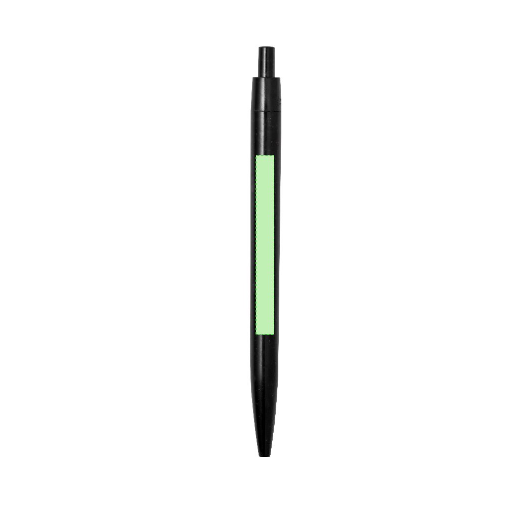 Branding diagram for Ballpoint pens of wheat straw, with printing mechanism Wipper – Area 3