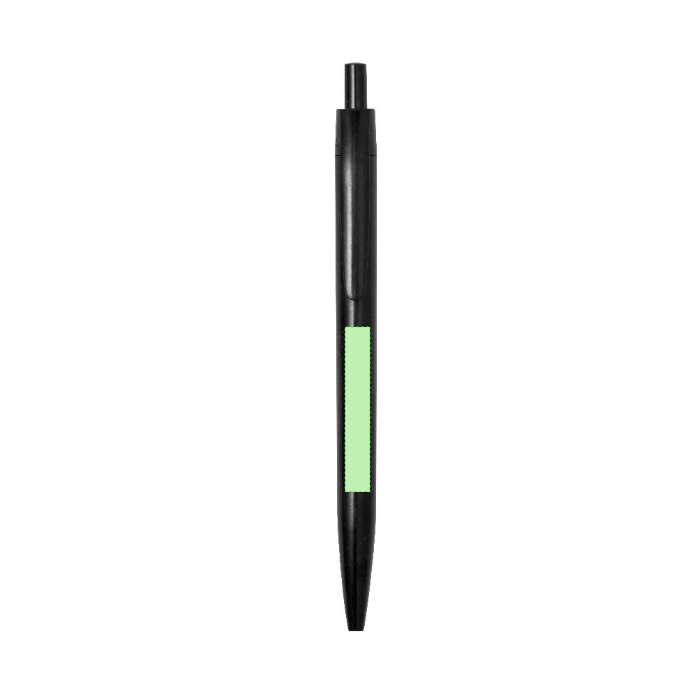 Branding diagram for Ballpoint pens of wheat straw, with printing mechanism Wipper – Area 4