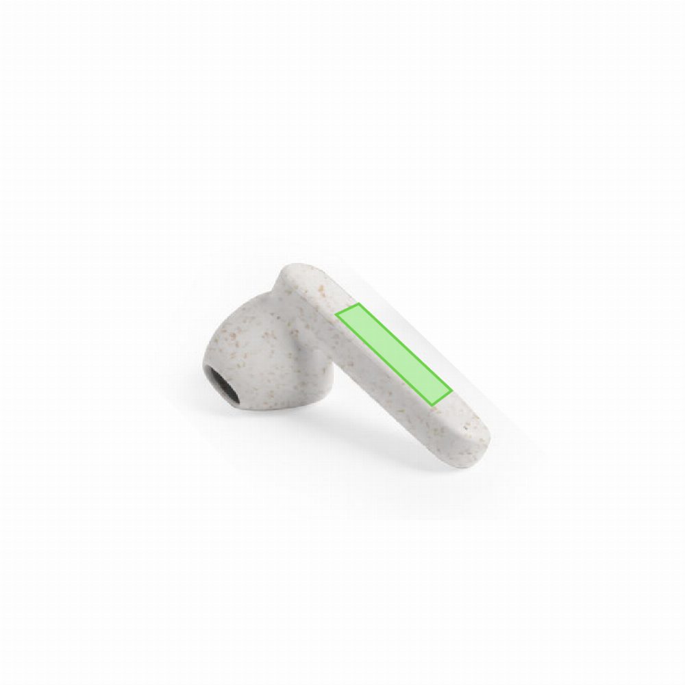 Druckskizze für Bluetooth In Ear Kopfhörer Vounel – Linker Kopfhörer Unterseite
